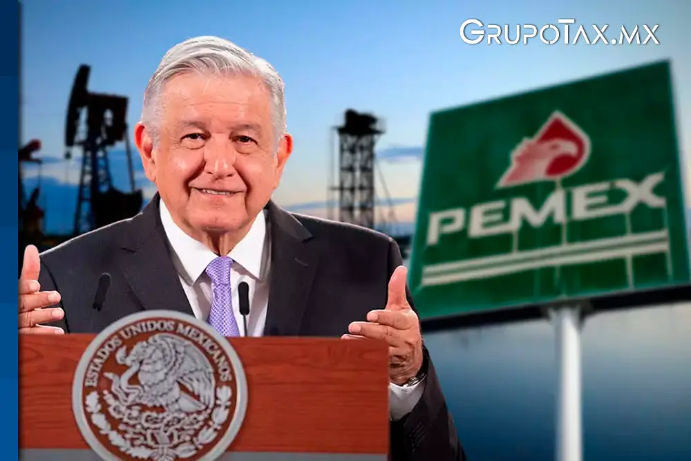 Expide AMLO decreto para dar apoyos fiscales a Pemex en 2024