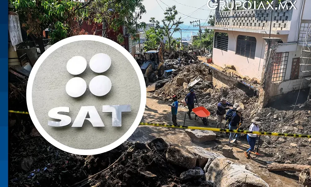 SAT otorga estímulos fiscales a afectados por Otis